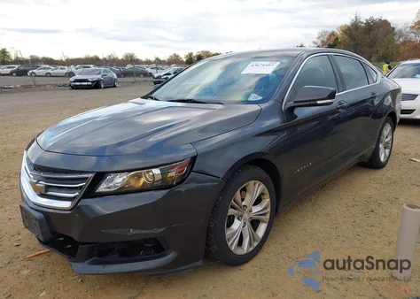 2014 Chevrolet Impala 2Lt z USA, uszkodzony, nr VIN 2G1125S30E9284190